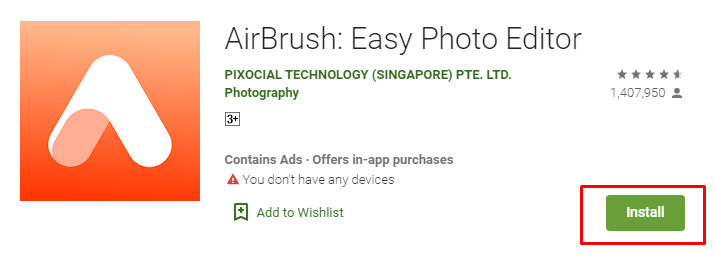 How to Install AirBrush App for PC
