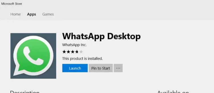 download whatsapp from microsoft store