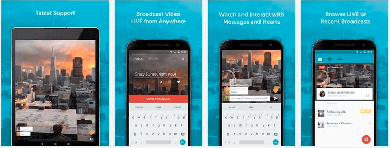 features of Periscope for pc