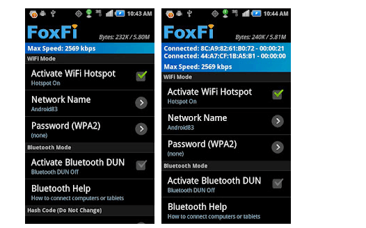 features of Foxfi for pc and mac