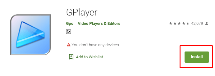 how to download GPlayer for PC