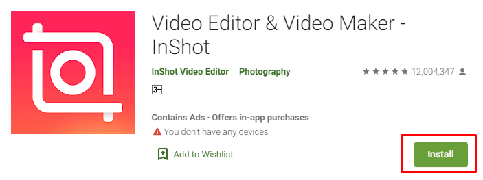 how to download Inshot for pc and mac