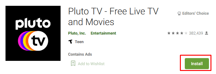 how to install Pluto TV app for pc and mac
