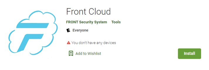 Front Cloud App