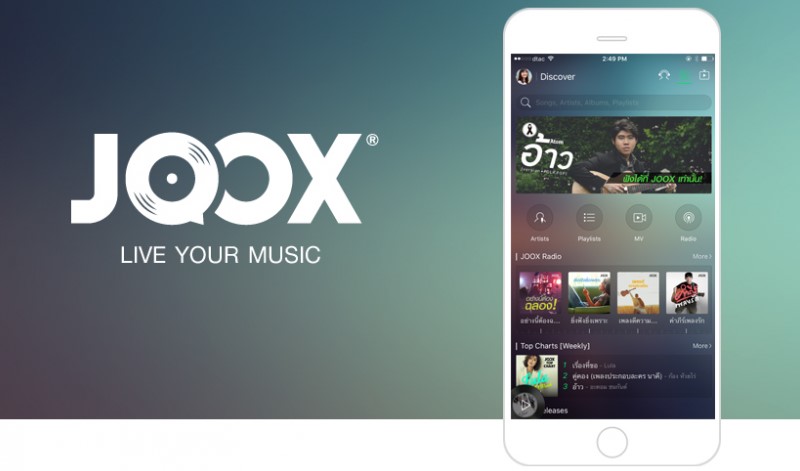 Joox Music for PC