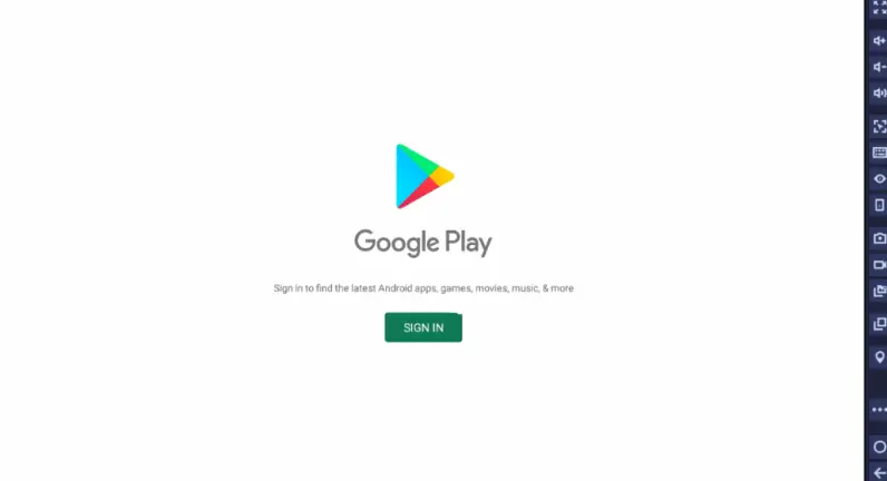 sign in to your Google account to download broview app