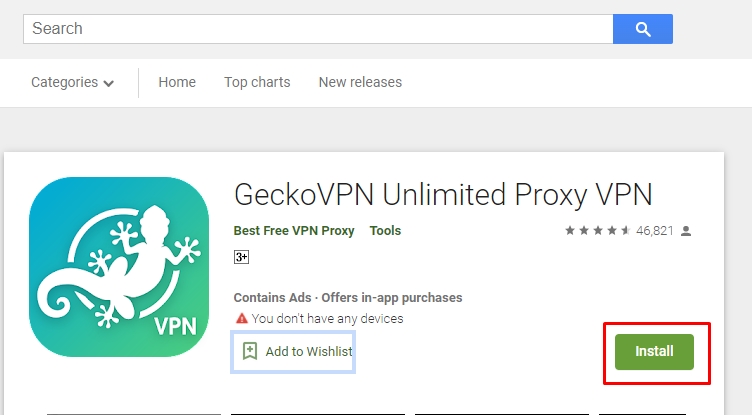 Download Gecko VPN