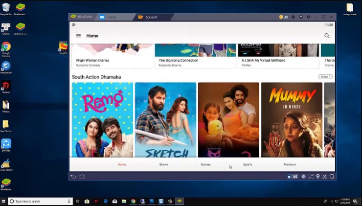Sony LIV For Pc
