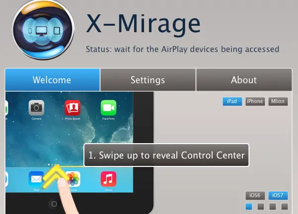 X-Mirage App