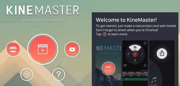 Kinemaster App for pc - alternative of Artisto for PC