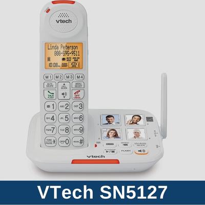 VTech SN5127 Amplified Cordless Senior Phone